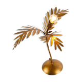 Lampe de table dorée botanic