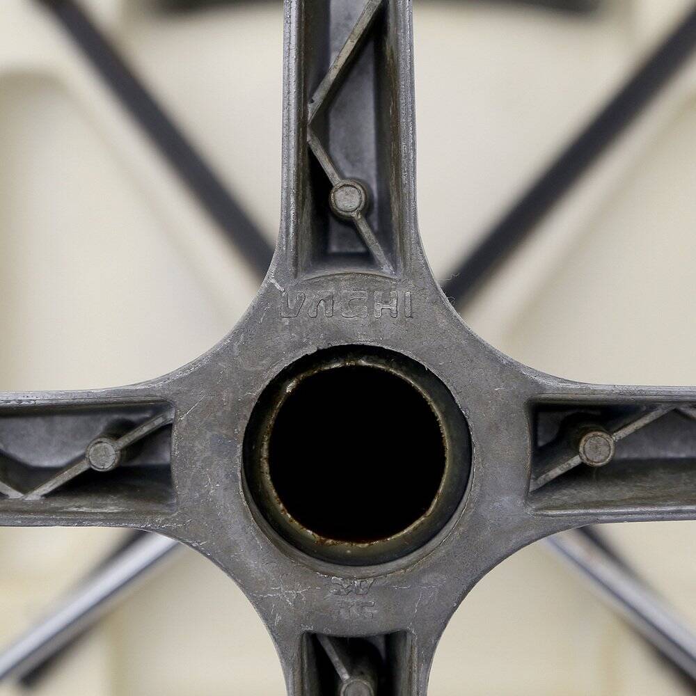 Stools with fibreglass seat by Vaghi, 1960s, set of 4