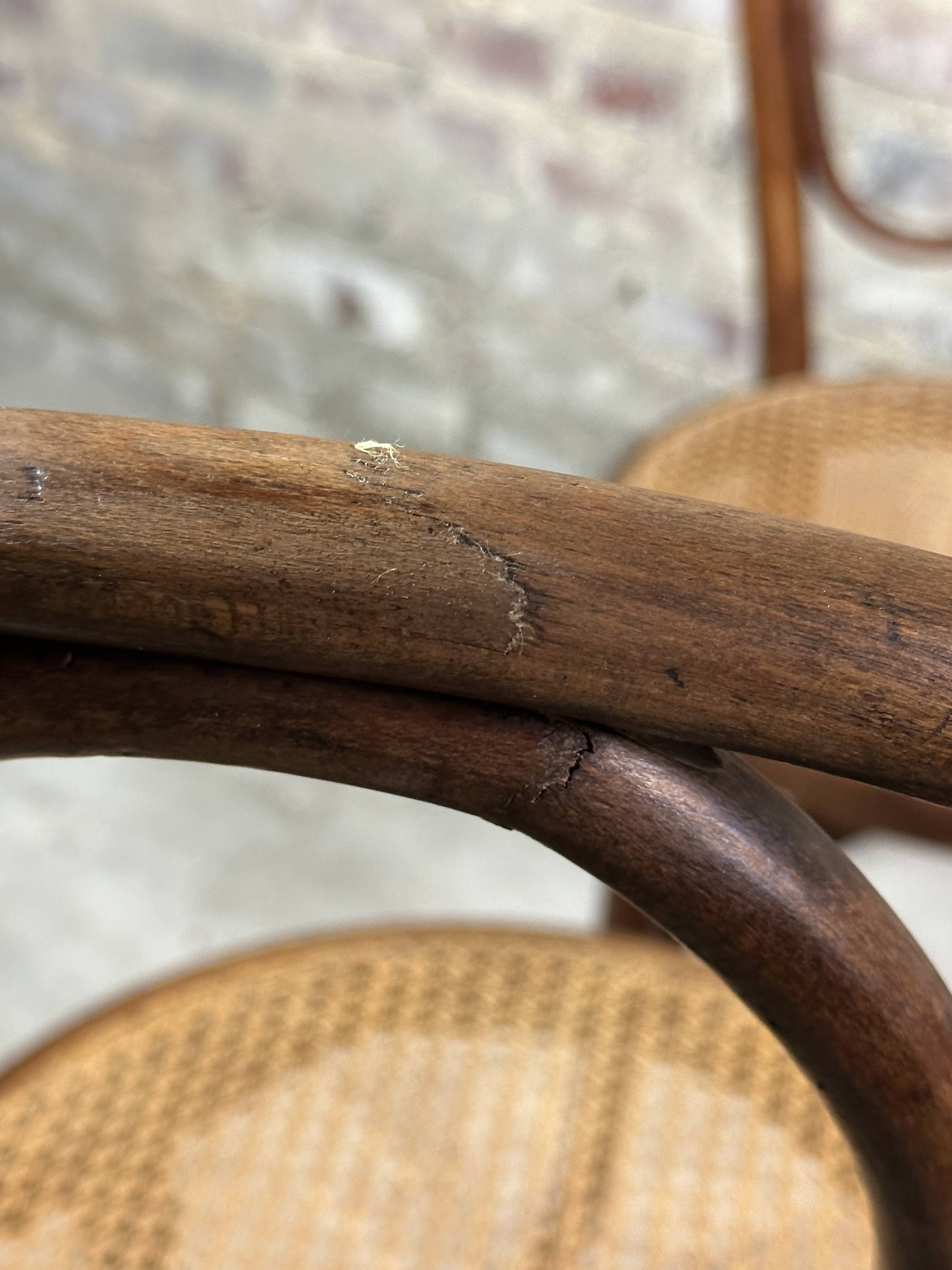 Bistro chairs (set of 4) Cambier Frères 1900s