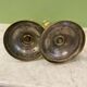 Pair of 19th-century Empire candlesticks | Candelabra | Beaded friezes