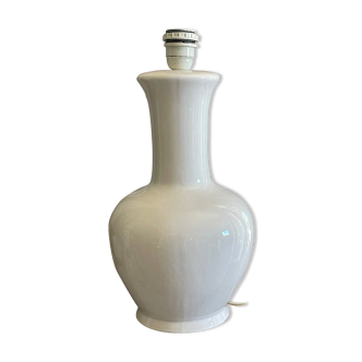Vintage ceramic baluster lamp