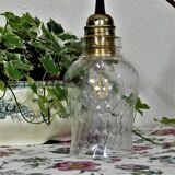 Vintage 50s Walkman - Fluted Glass Globe