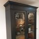 Showcase library cabinet of curiosities black Napoleon III