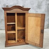 Antique medicine cabinet hanging cabinet oak