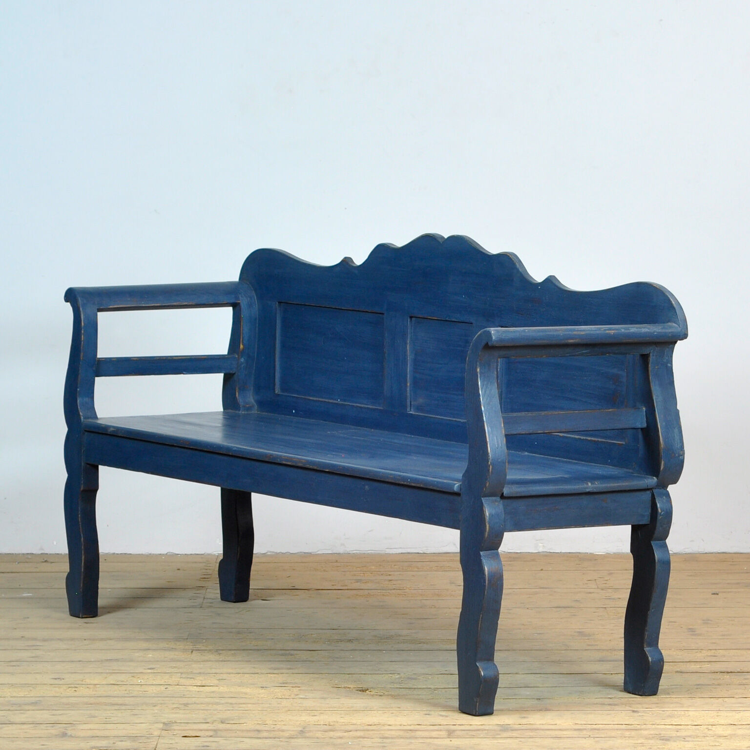 Antique Pine Bench, 1920s