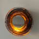 Set of 3 vintage Limburg wall lights, chrome and bubbled glass, Germany 1960