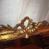 Old mirror in gilded stucco - 100x70cm