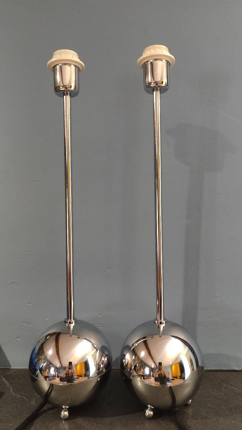 Two vintage lamps