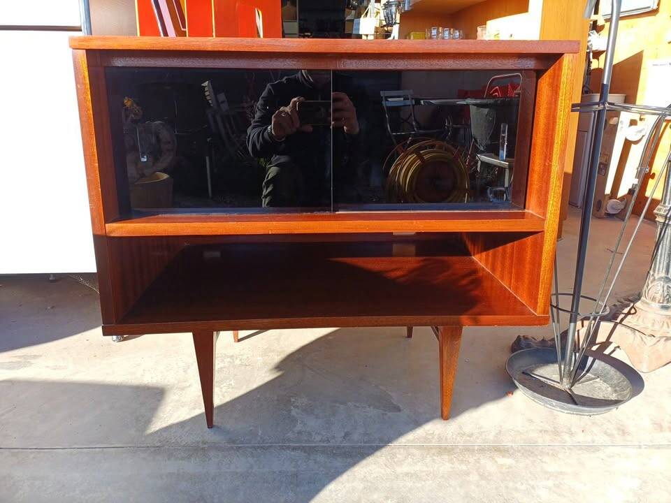 Small vintage teak living room furniture