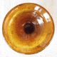 Caviar service in brass and blown glass