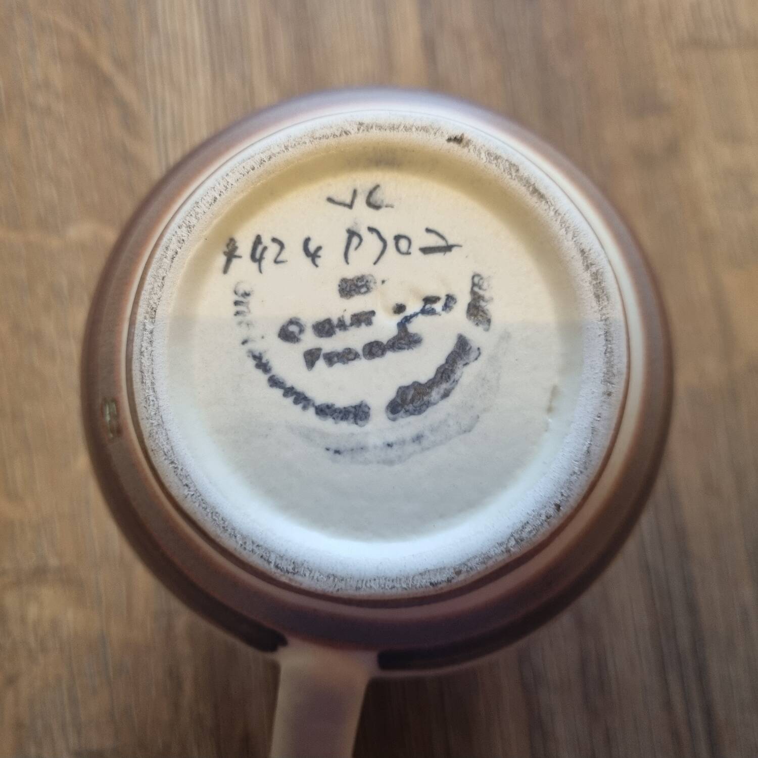 Breakfast set in HB Henriot Quimper stoneware