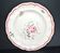 Flowered plate decoration street lamp old Strasbourg in faience signed KG Lunéville