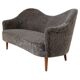Mid-century modern canapé in sheepskin / shearling model 'Samspel' by Carl Malmsten, 1956