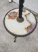 Napoleon III floor lamp in bronze metal and marble