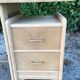 Bureau vintage 2 tiroirs 1950