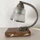Art deco night light with marble base