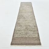 3x12 Pastel Brown Oushak Runner Rug, 84x350Cm