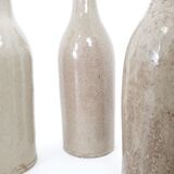 Set of 6 bottles in sandstone