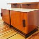 Paire de tables de nuit de J. Halabala pour UP Závody, Tchécoslovaquie, années 1950