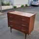 Vintage 3-drawer chest of drawers