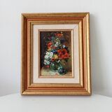 Small format oil painting still life