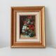 Small format oil painting still life