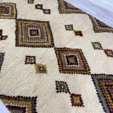 Tapis berbère coloré en laine fait main 260 X 160 CM