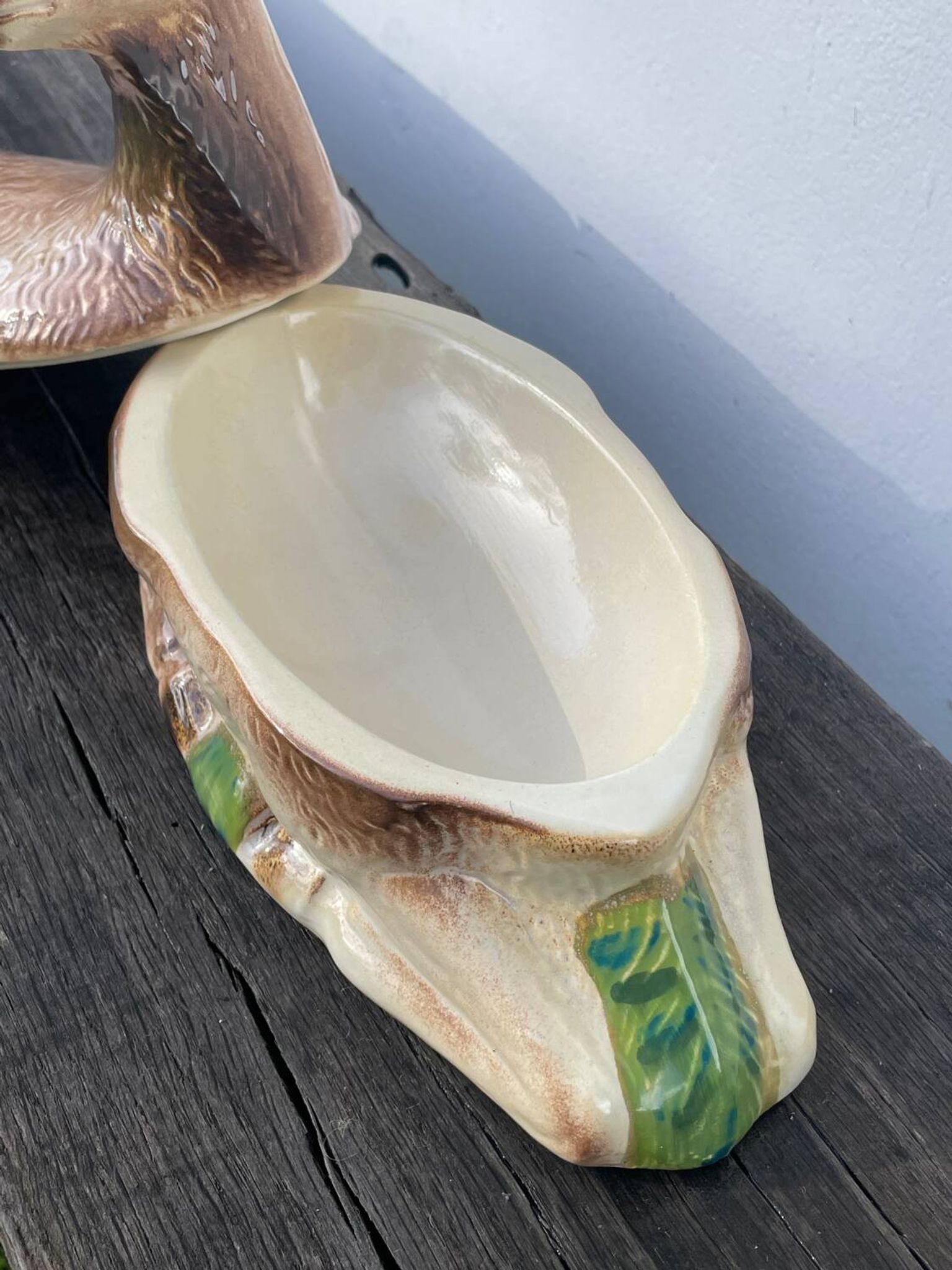 Cerf boîte céramique