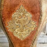 Ceramic lamp with Venetian decor