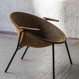 Balloon armchairs by Hans Olsen for Lea design 1960