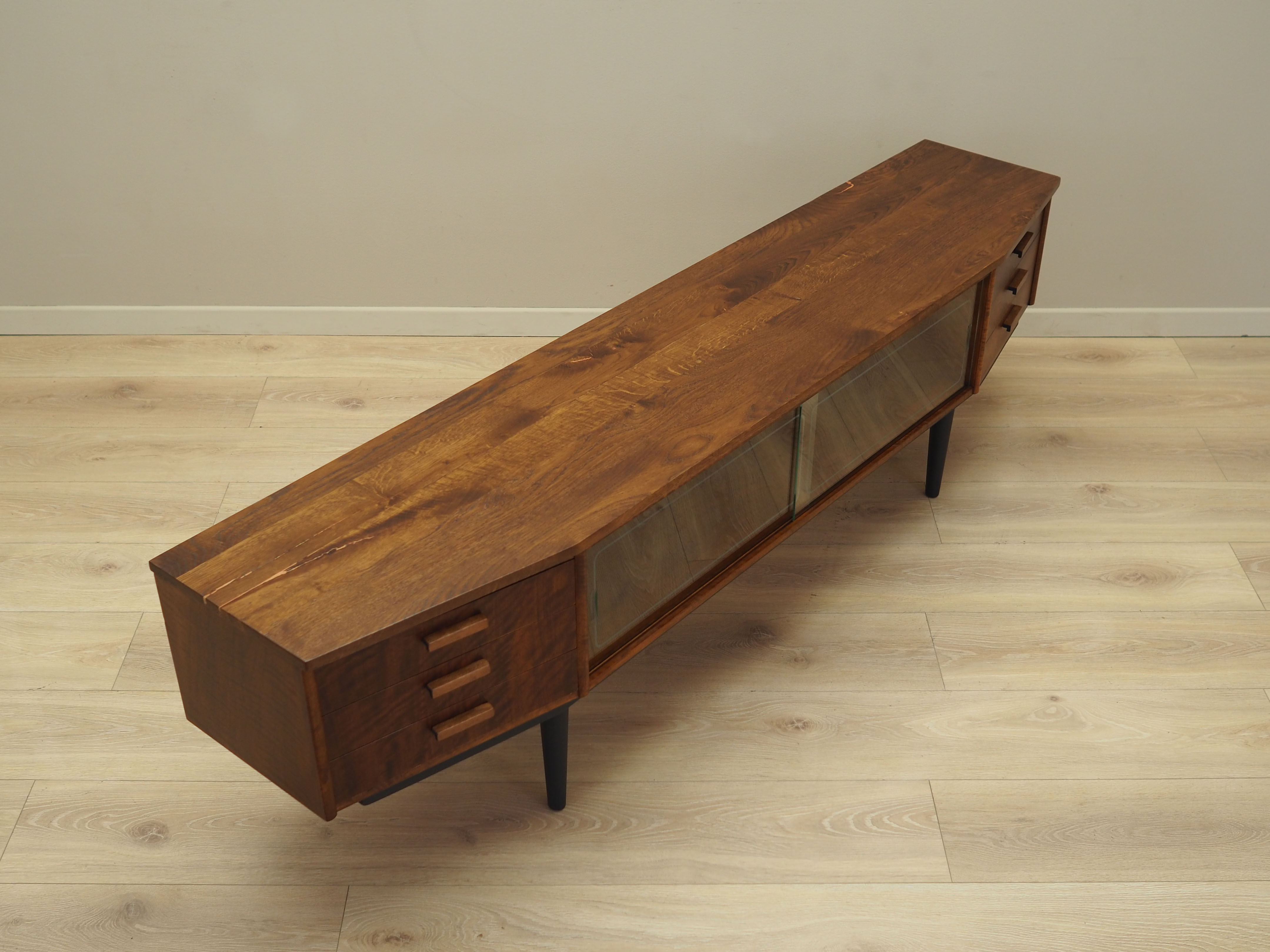 Walnut sideboard, Danish design, 1960s, production: Denmark