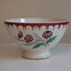 Bol vintage Sarreguemines Annie décor fleurs