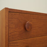 Commode en teck, design danois, années 1960, production Danemark