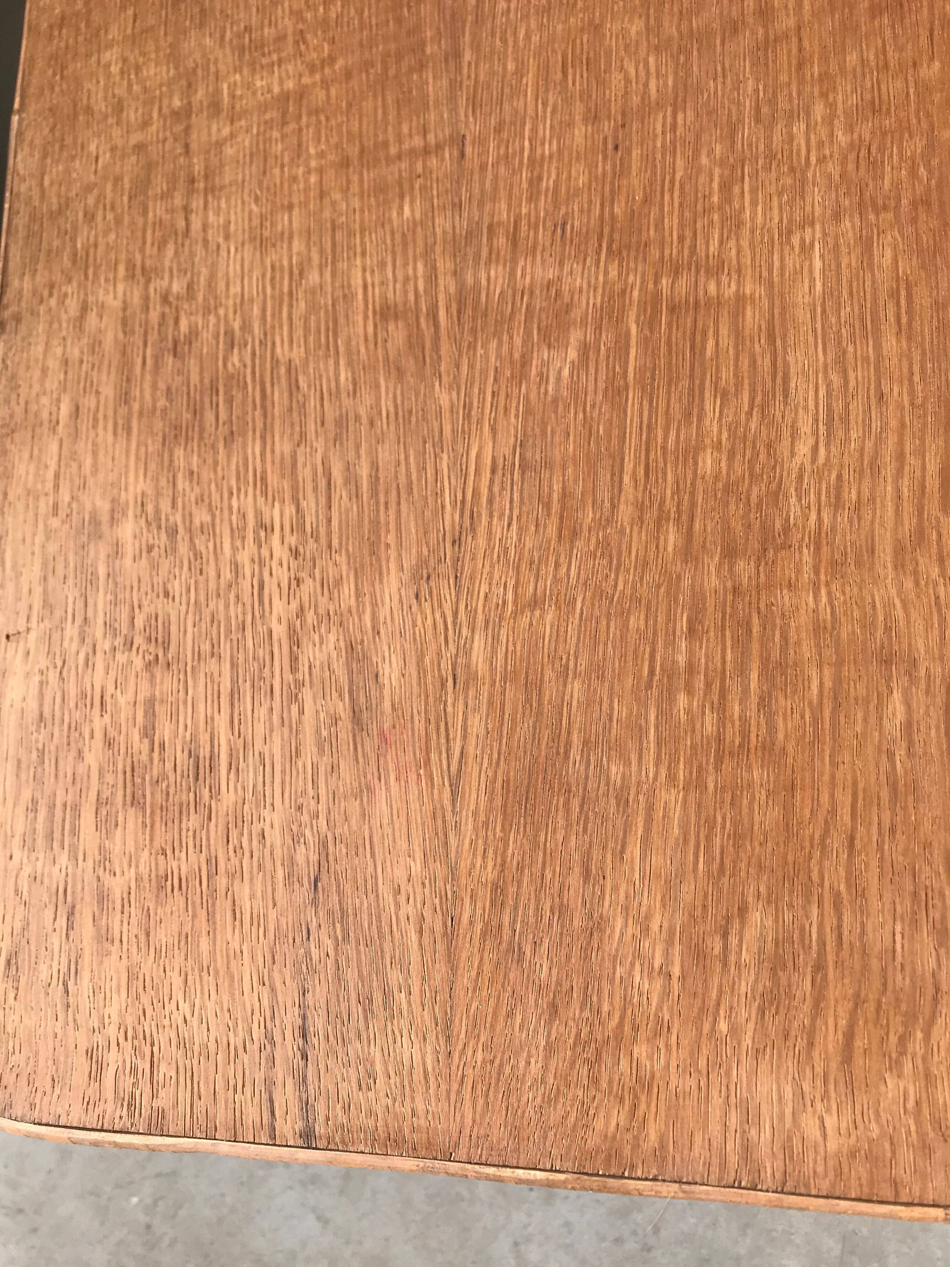 Bamboo and rattan bedside table