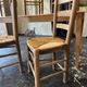 Lot 6 chaises paillées fin 19 eme