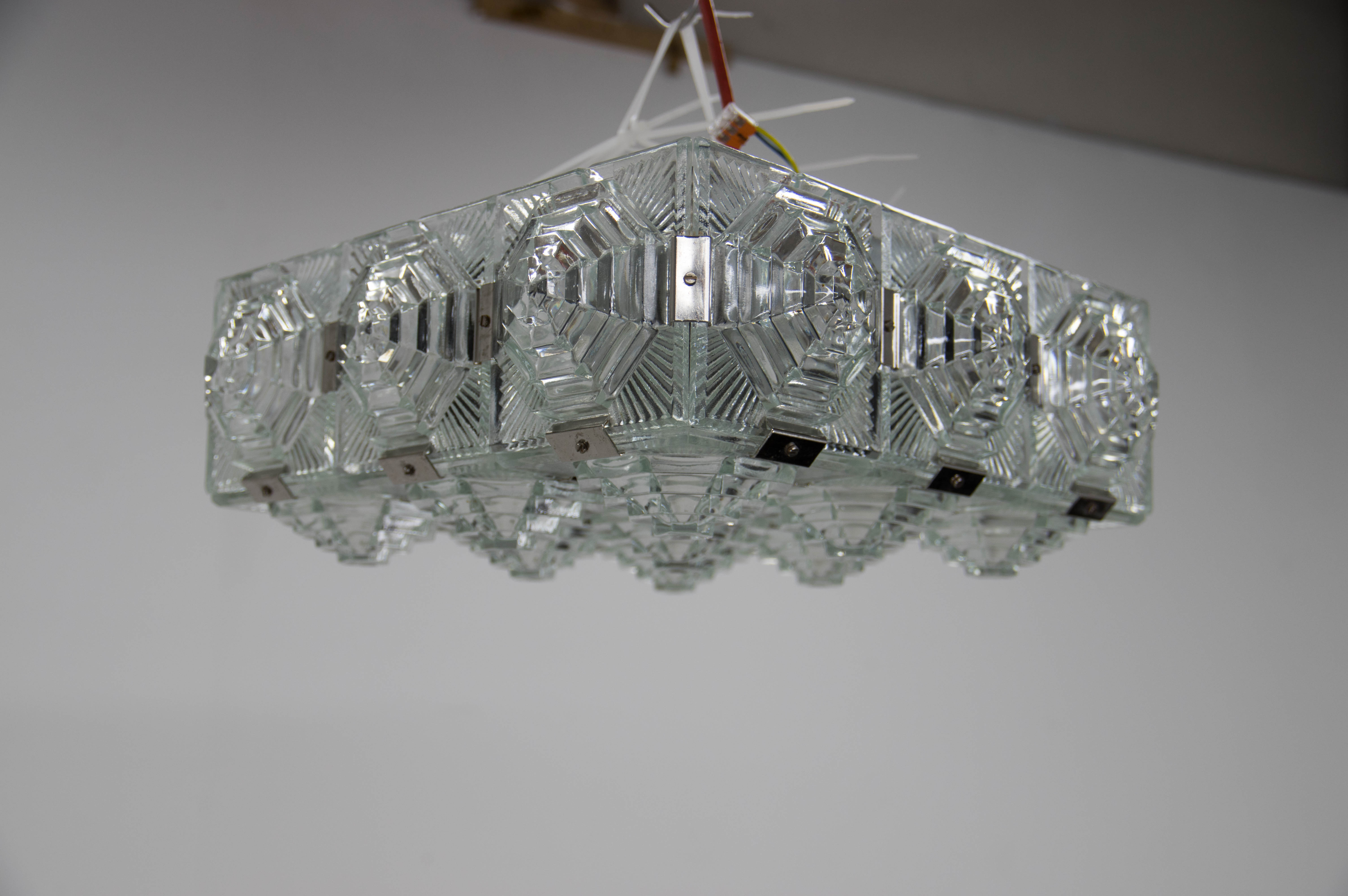 Plafonnier par Kamenicky Senov, années 1970, plus d’articles disponibles