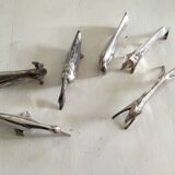 6 animal-themed Art Deco knife rests