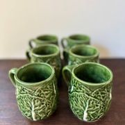 Vintage 50s-60s cabbage-shaped slushie coffee cups