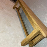 Long oak bench - authentic chic country spirit