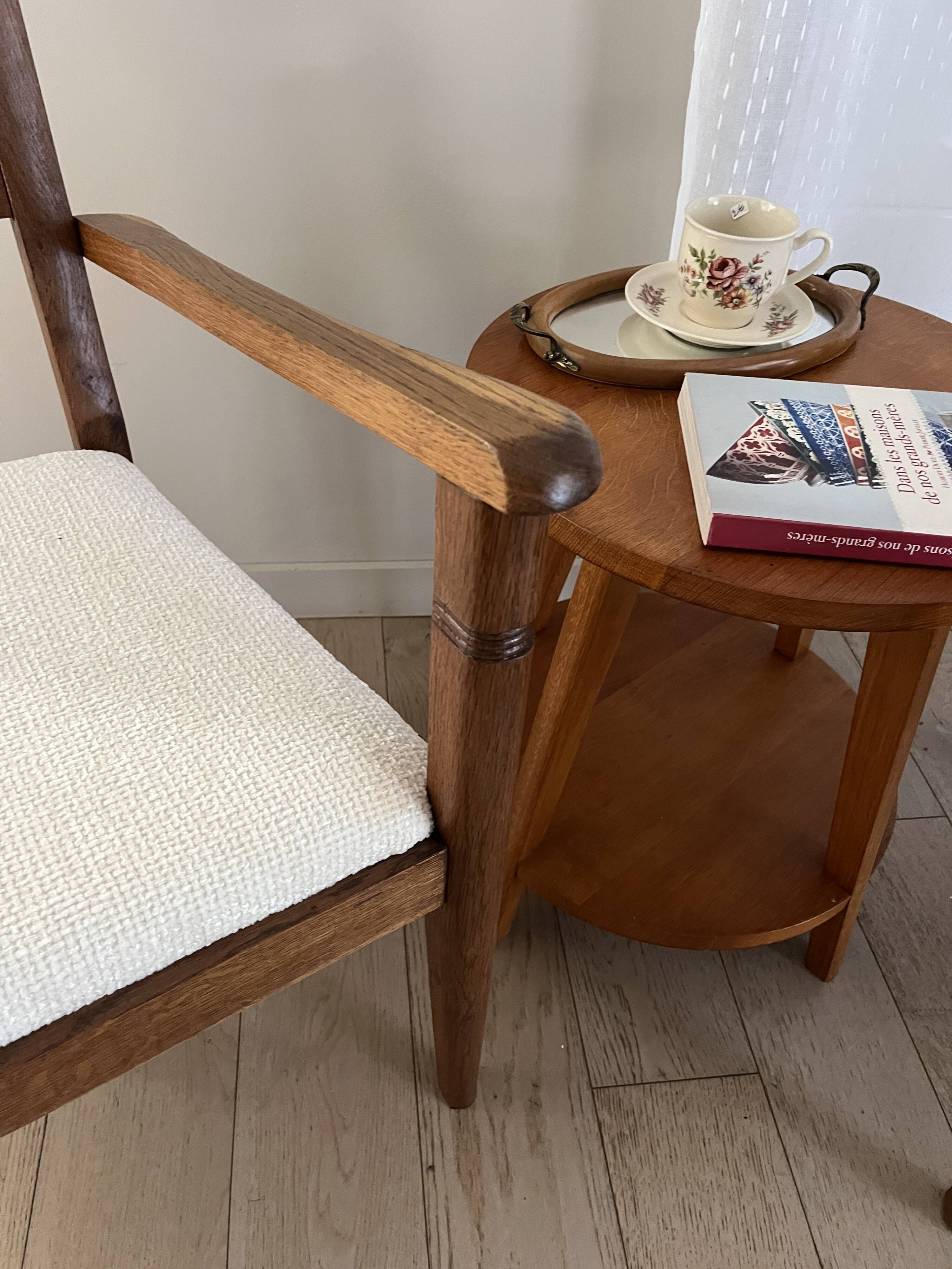 Duo de fauteuils années 50