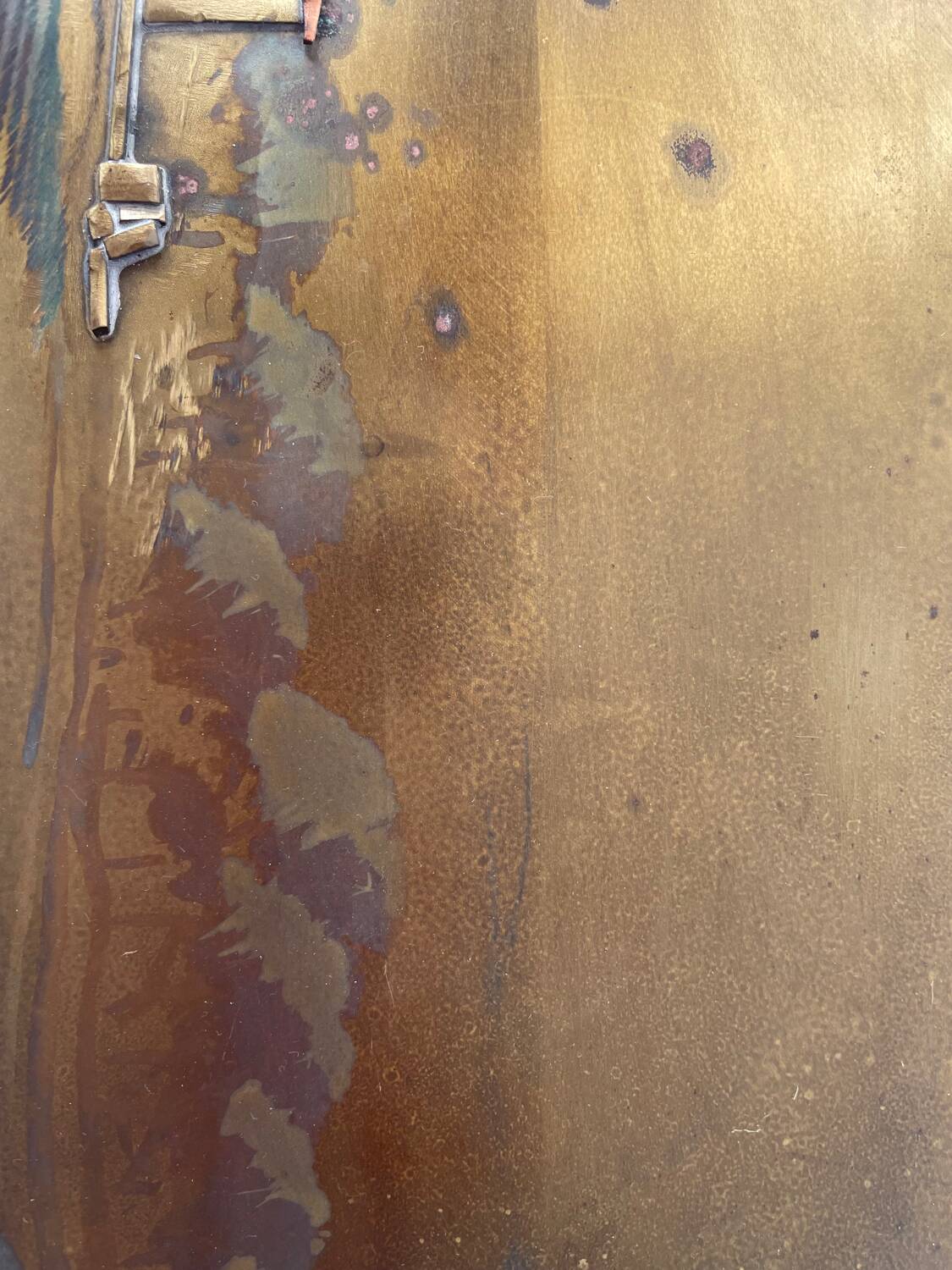 Tableau sur métal Port Grimaud