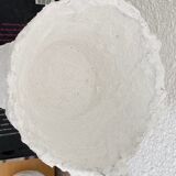 Decorative white cut