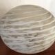 Lampe laiton et verre de Murano vintage