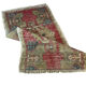 Vintage turkish pastel mini rug 93 x 52 cm