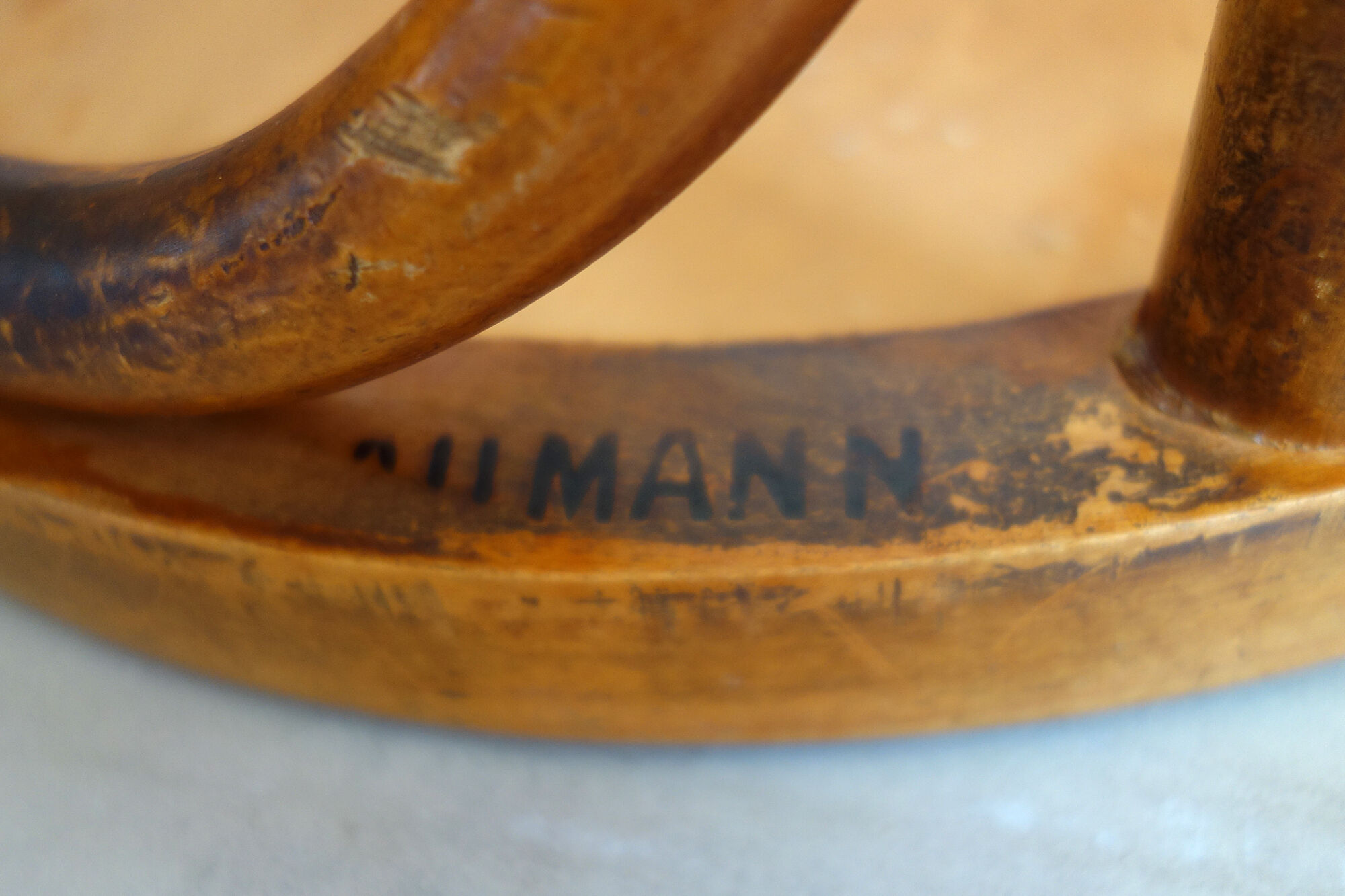 Tabouret Baumann années 30