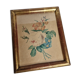 Dessin original encadré du début du XIXème siècle inspiré de l'oeuvre de Pierre-Joseph Redouté