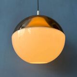 Vintage space-age style plexiglass pendant lamp