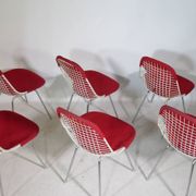 “Bikini” Chairs by Charles & Ray Eames for Herman Miller, Set of 6, 1960s