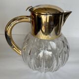 Cut crystal cooling pitcher