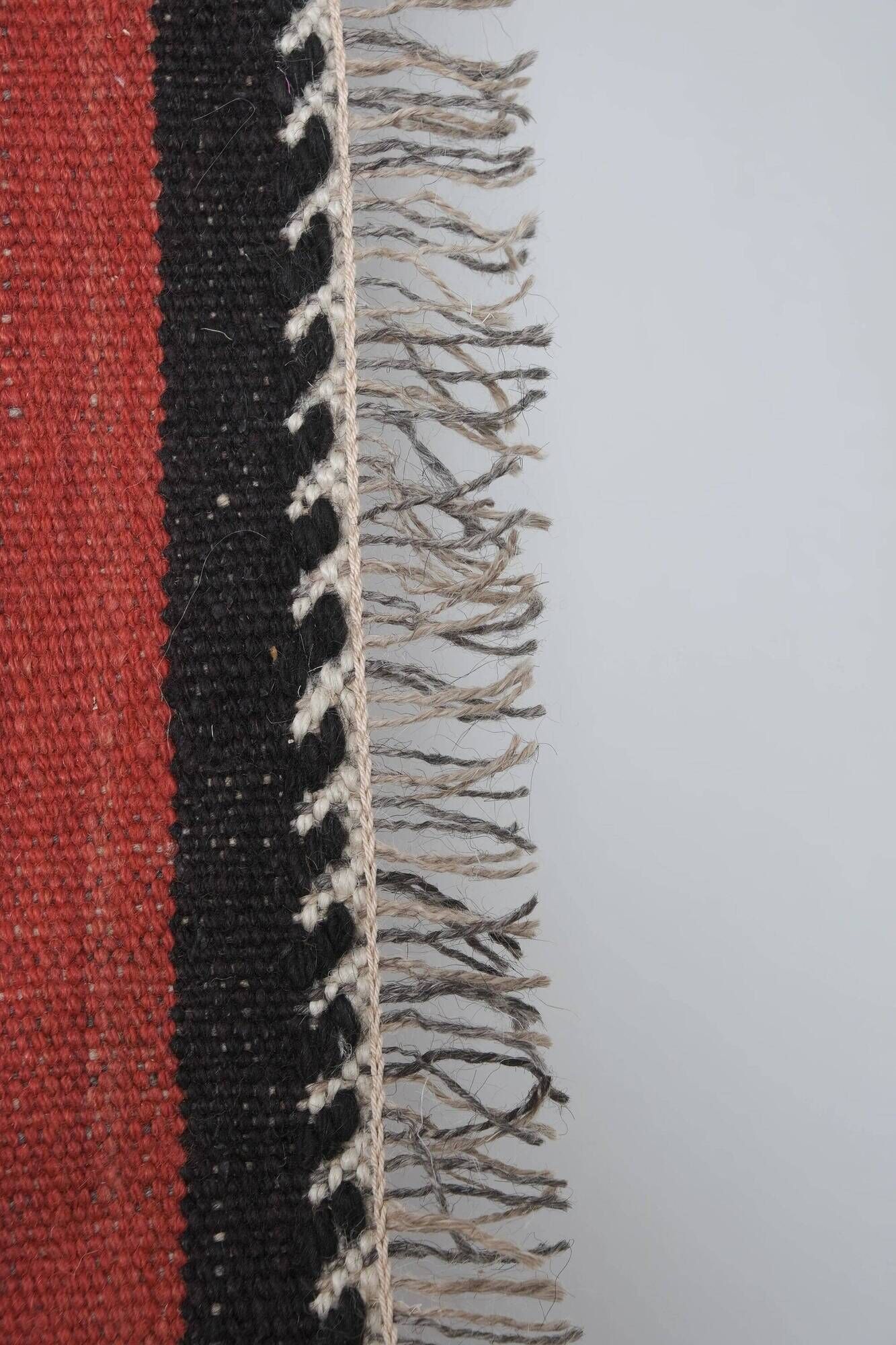 Vintage Turkish kilim, handwoven, 155x364 cm.